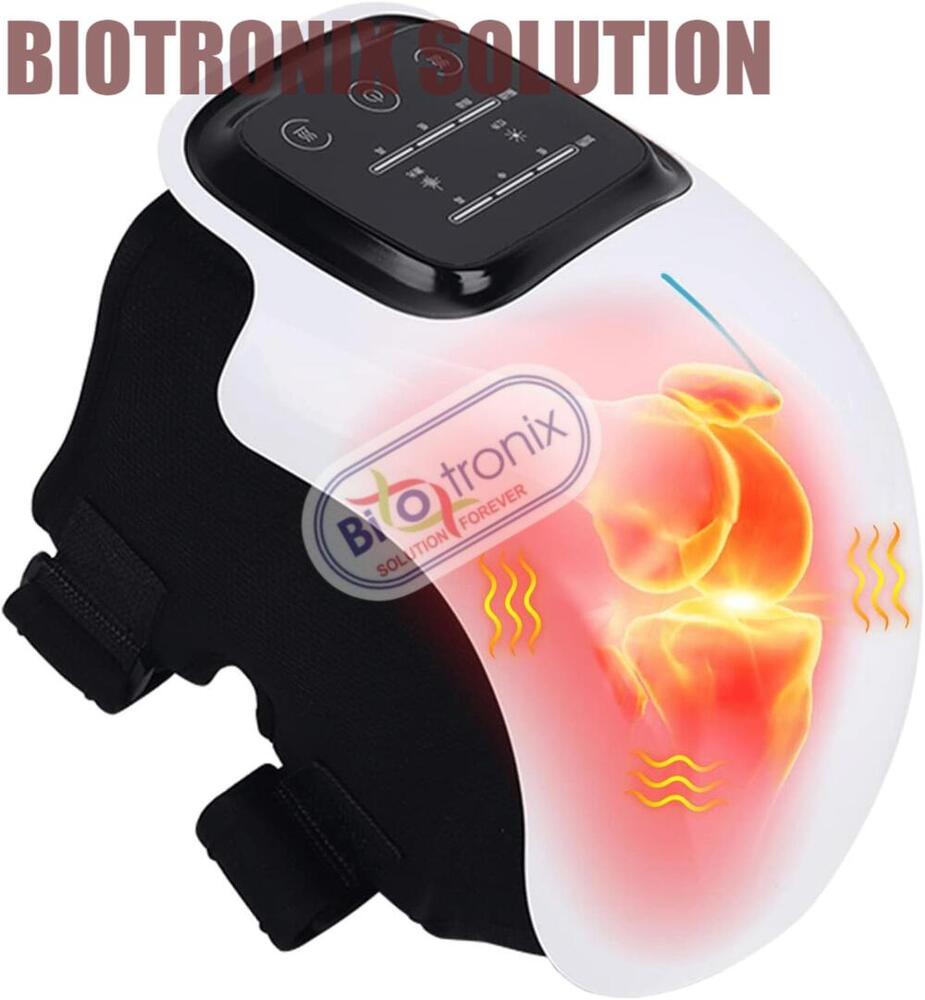 Portable Knee Massager with Heat Kneading Infrared Vibration Therapy for Joint and Muscle Pain Relief