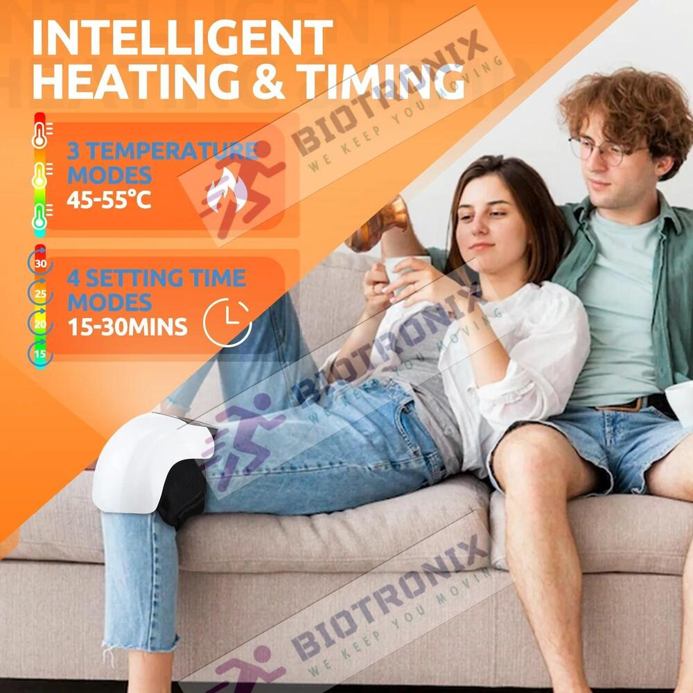 Multifunction Electric Knee Massager with Heating Vibration and Kneading for Pain Relief and Recovery