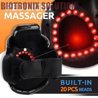 Rechargeable Physiotherapy Knee Massager Wrap for Arthritis Joint Pain Infrared Heat Therapy Device
