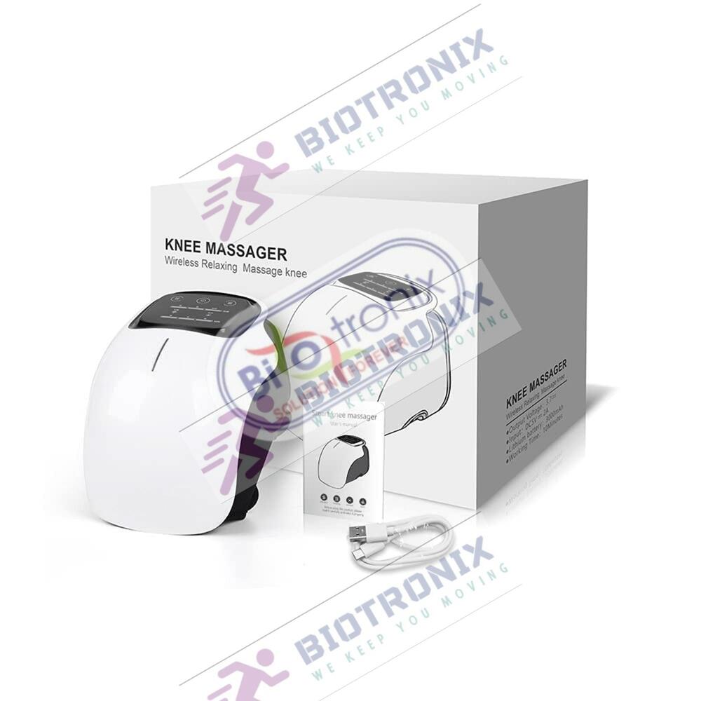 OEM Custom Physiotherapy Knee Massager Infrared Heat Pain Relief Device with Vibration Function