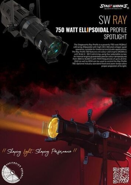 SW Act 750W RGBAL LED Profile Light