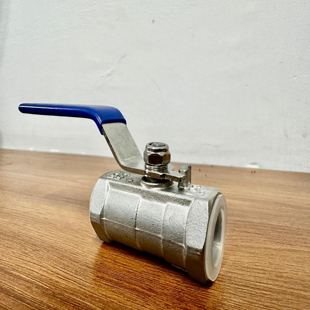BALL VALVE, IC, SS 304, 1 PC, 40mm,  Screwed End