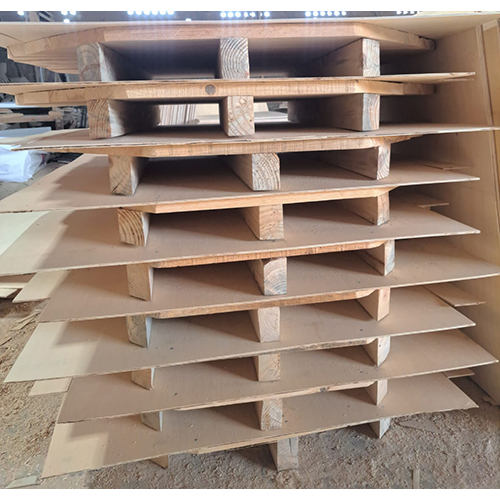 Solid Wooden Pallet - Coating Type: Powder Coated