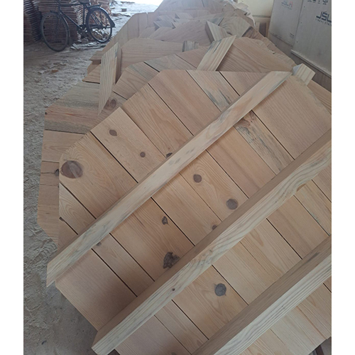 Solid Wooden Pallet - Coating Type: Powder Coated