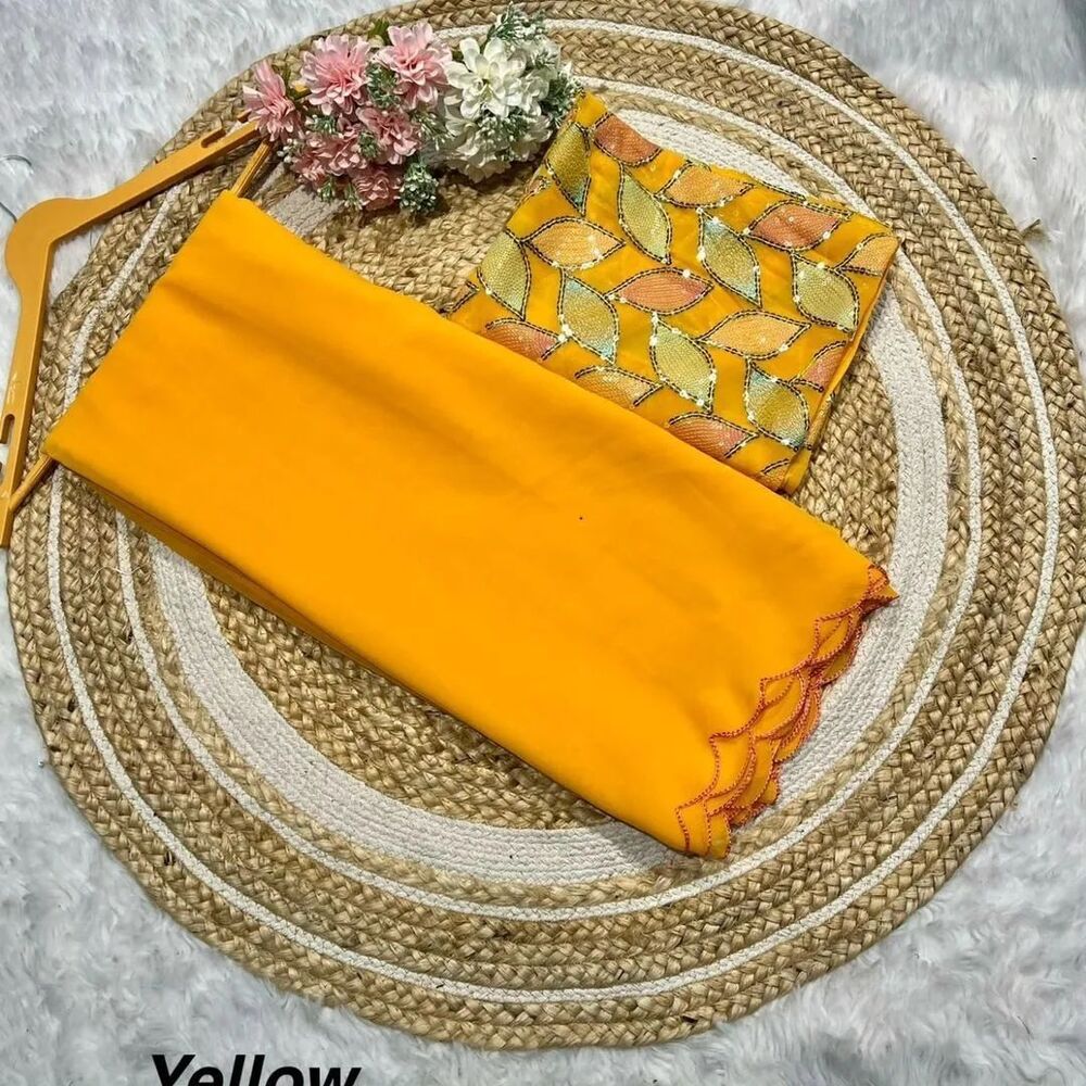 Smooth Georgette Saree