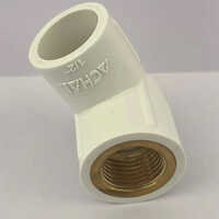 1-2 inch UPVC Brass Elbow