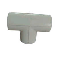 3 Inch Upvc Pipe Tee - Color: White