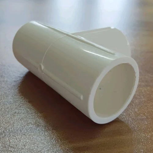 3 Inch Upvc Pipe Tee - Color: White