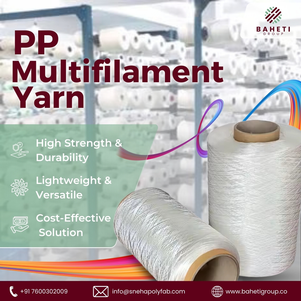 Pp Multifilament Yarn - Application: 1