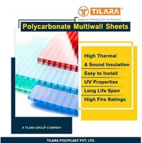 Polycarbonate Multicell Panel - Color: Blue