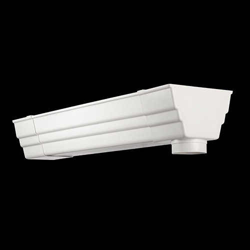 Upvc Rain Water Gutter - Color: White