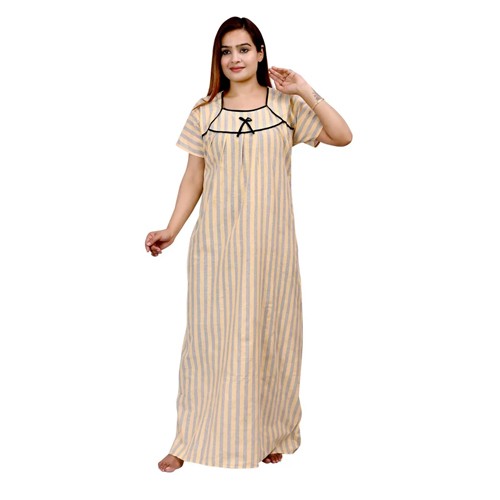 Printed Ladies Cotton Nighty