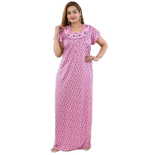 Ladies Cotton Hosiery Nighty