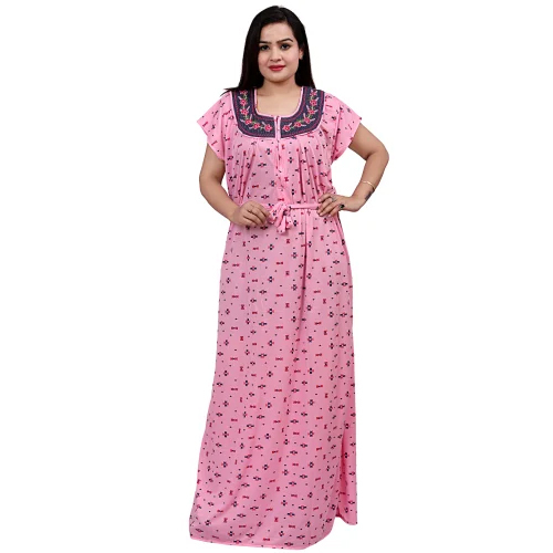 Ladies Designer Hosiery Nightgown