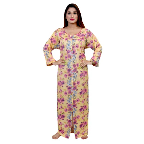 Front Open Nighty