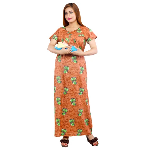 Ladies Feeding Cotton Nightgown