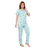 Ladies Hosiery Sinker Night Suit - Design: Standard