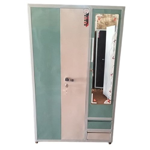 48X22X78 3 Door Light Gray Drassing Steel Almirah Drassing Unit