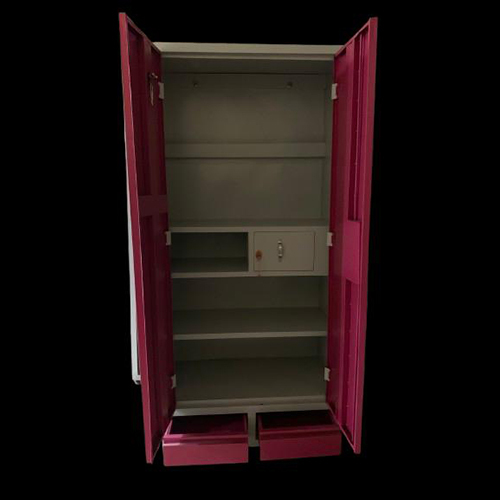 36 X19 X78 2 Door Steel Home Almirah