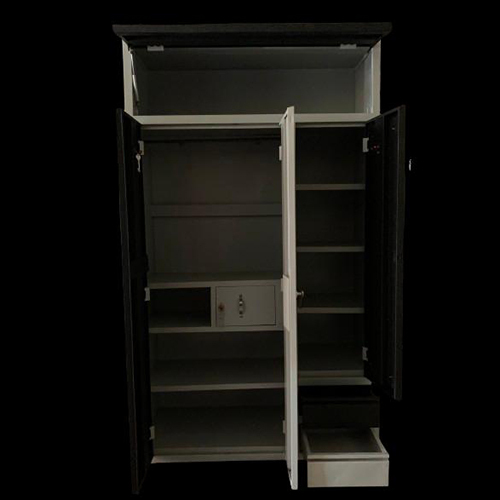 48X22X84 3 Door Dual Color Drassing With Shocker Steel Almirah