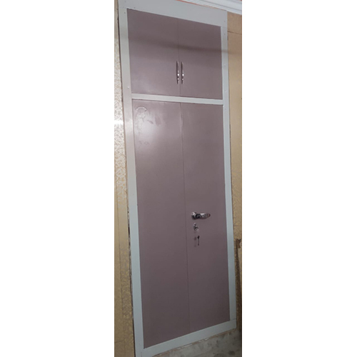 Door Wall Fitting Almirah - Color: White