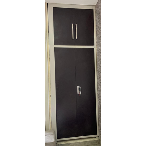 Door Wall Fitting Almirah - Color: White