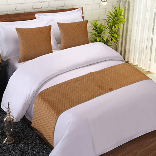 Quilted Velvet Bed Runner