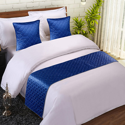 Quilted Satin Bed Runner