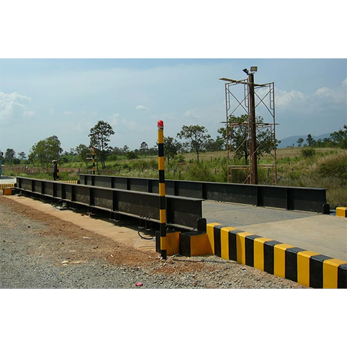 80 Ton Electronic Weighbridge - Color: Black