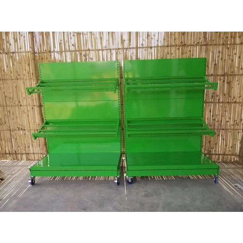 Mild Steel Vegetable Display Rack - Capacity: 100 Kg