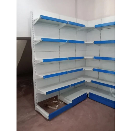 Iron Supermarket Storage Shelving Rack - Capacity: 100 Kg