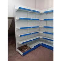 Iron Supermarket Storage Shelving Rack - Capacity: 100 Kg