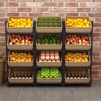 Vegetable Wall Display Rack - Capacity: 50 Kg
