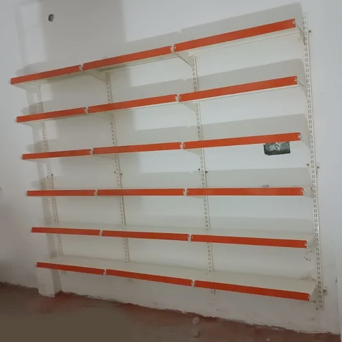 Ms Wall Mounted Retail Display Rack - Capacity: 250 Kg