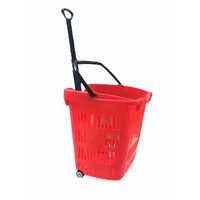 25 L Pp Supermarket Shopping Basket