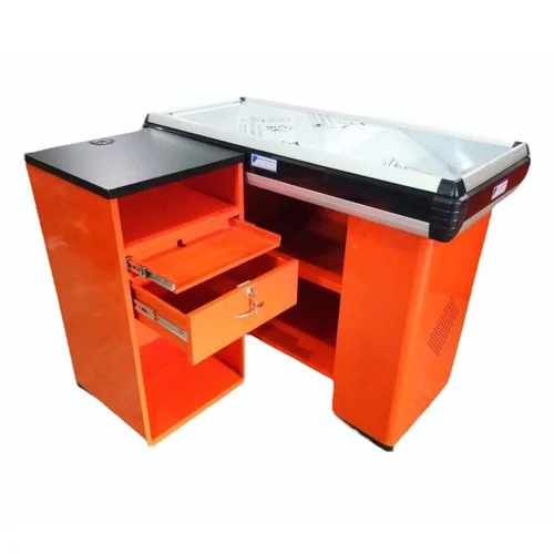 L Shape MS Cash Counter