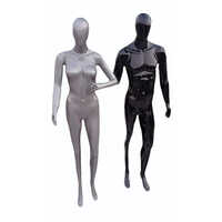 Standing Glossy Plastic Mannequin Set - Age Group: Adults