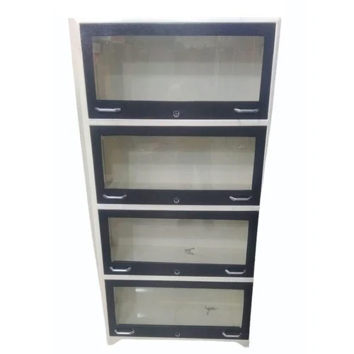 Mild Steel File Cabinet - Color: White (Base)