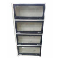 Mild Steel File Cabinet - Color: White (base)