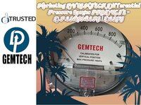 HEAVY DUTY-GEMTECH Differential Pressure Gauges
