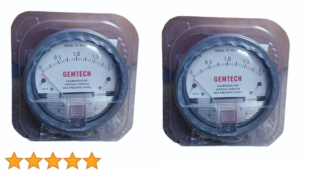 GEMTECH Differential Pressure Gauges 5 Star Company