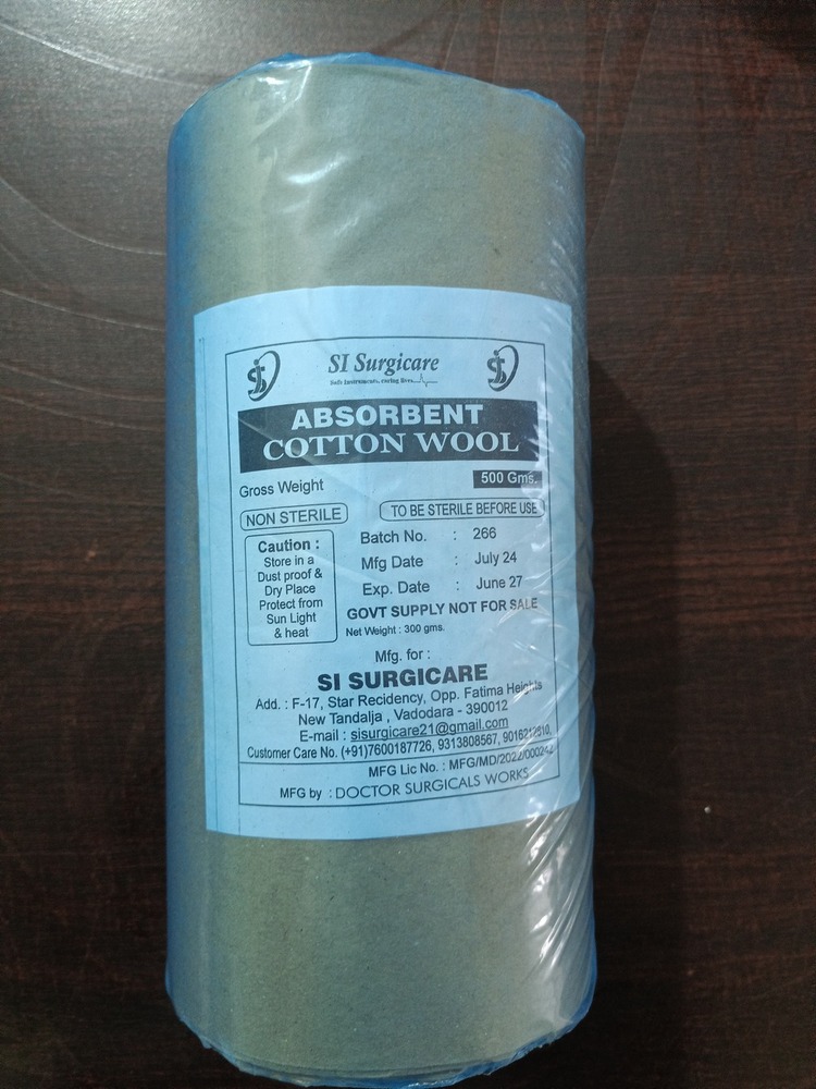 Absorbent Cotton Wool
