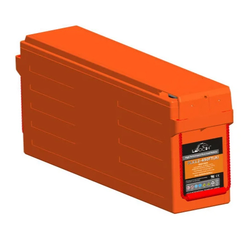 Plx12-450Ft Leoch Pure Lead Battery - Color: Orange