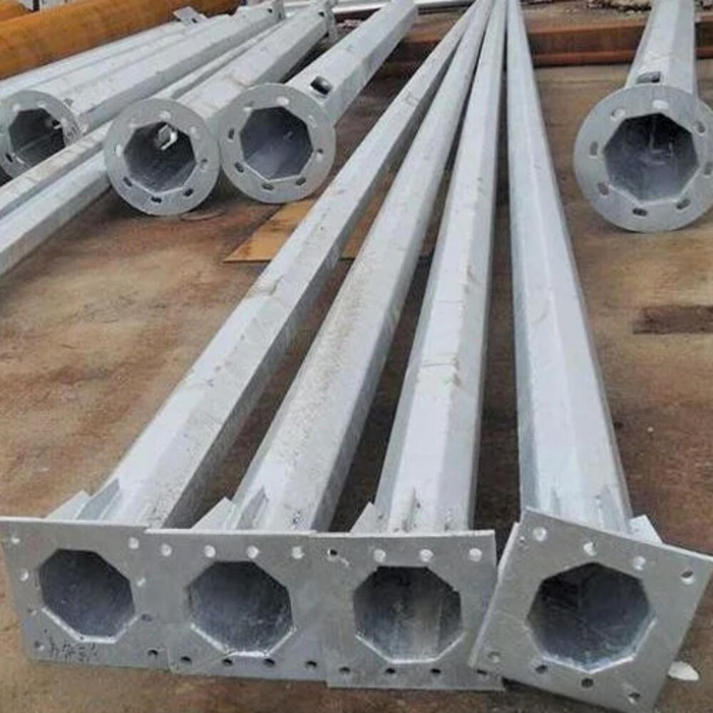 Polygonal High Mast Light Poles