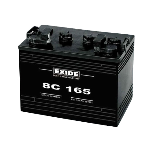 Exide 8C165 Golf Cart Battery 8V 165Ah Deep Cycle Battery for Electric Golf Carts