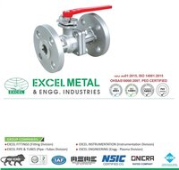 Three टुकड़ा Flanged End Ball Valve