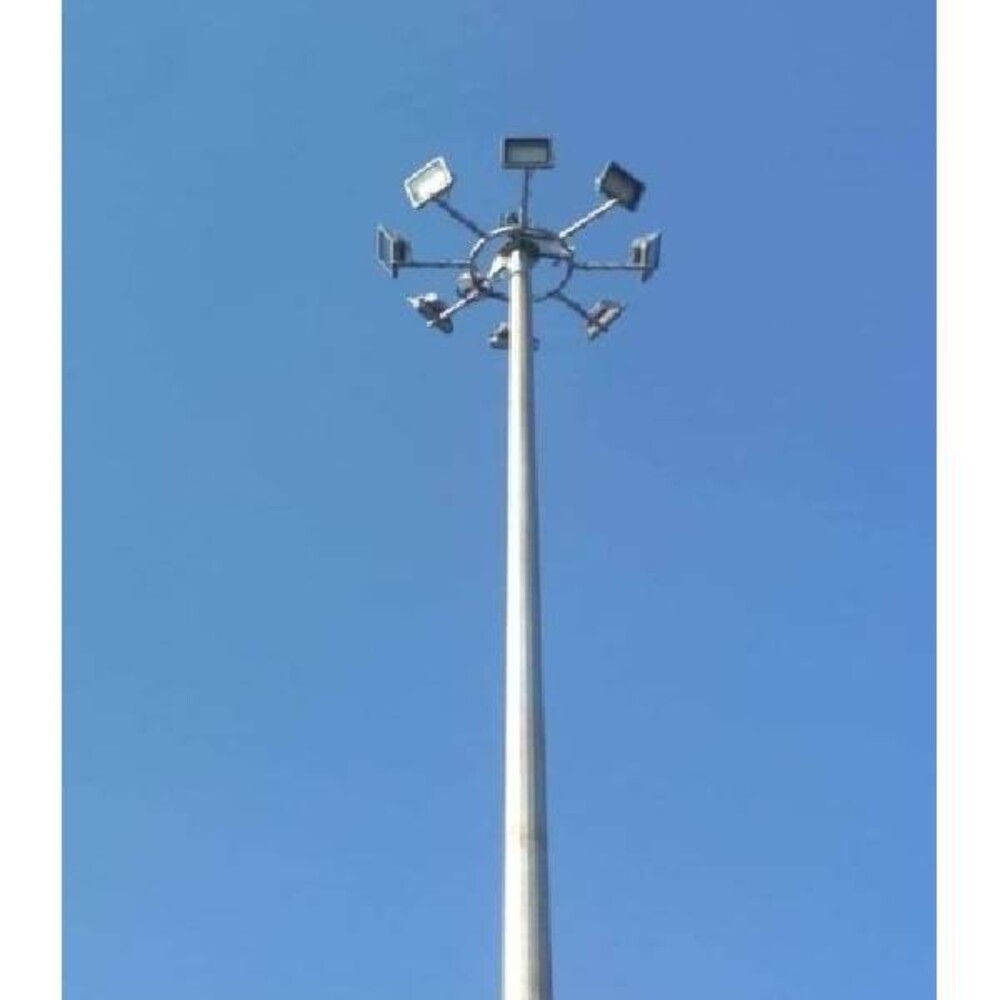 Mild Steel High Mast Light Poles
