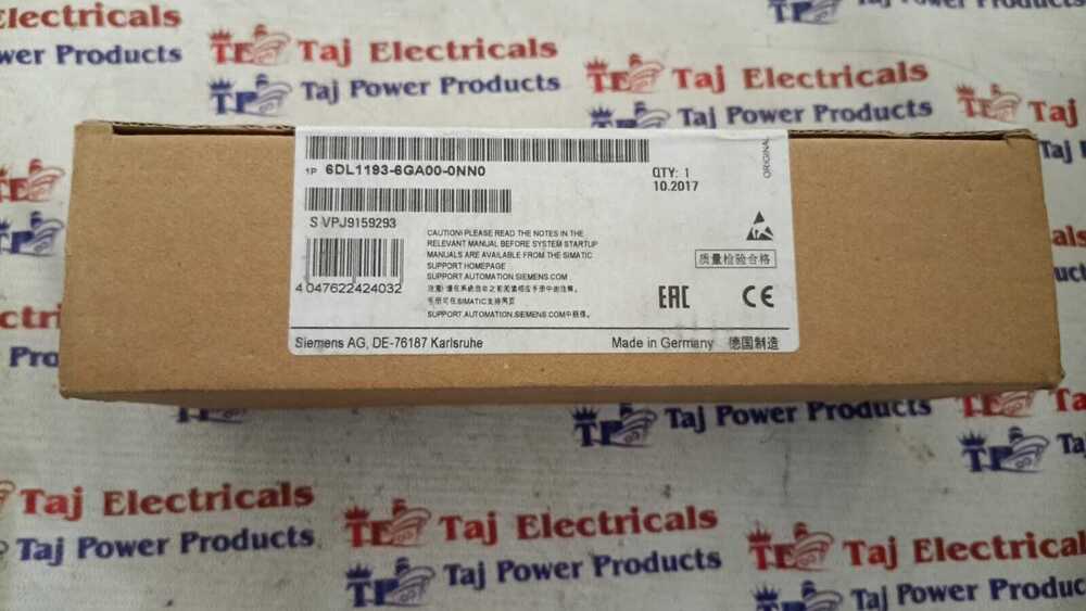 SIEMENS 6DL1193-6GA00-0NN0 PLC (BOX PACK)