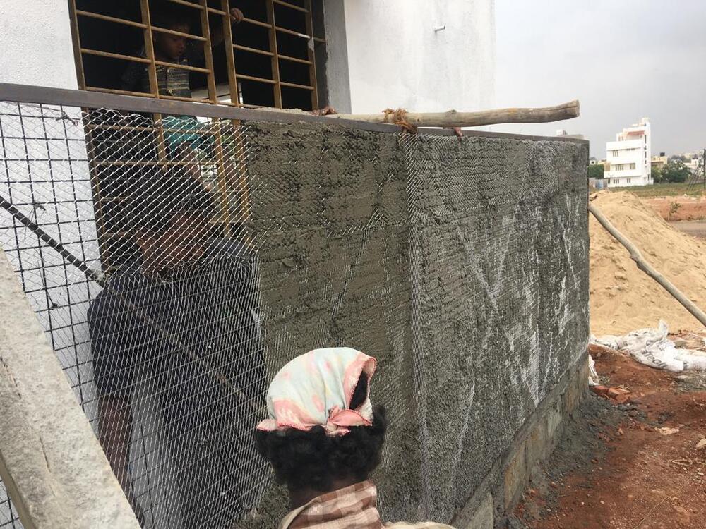 Plaster Mesh - Color: Silver