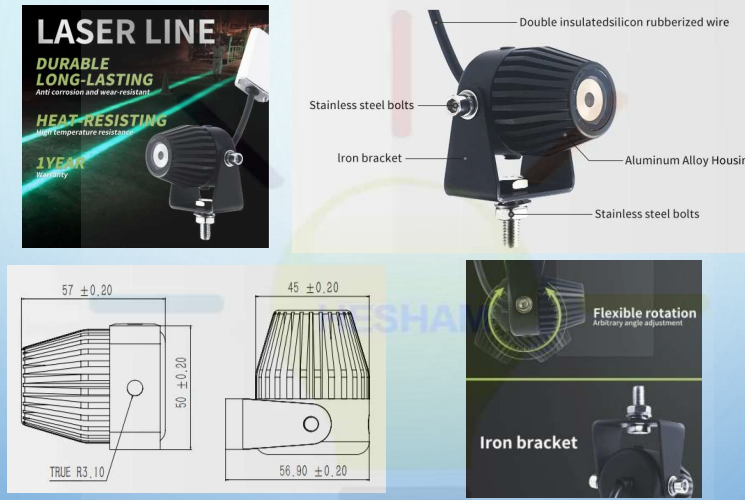 Industrial safety Laser Line (HIS-LL-001-C)